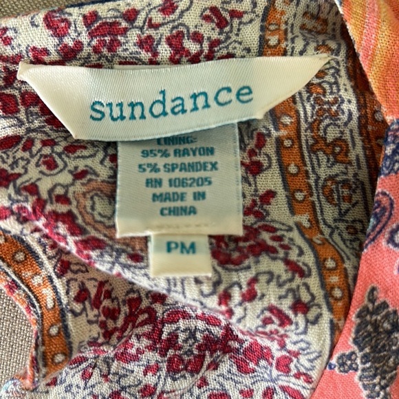 Sundance “My Favorite Dress Ever” Floral & Crochet Lace Boho Mini Dress - M - Picture 13 of 16